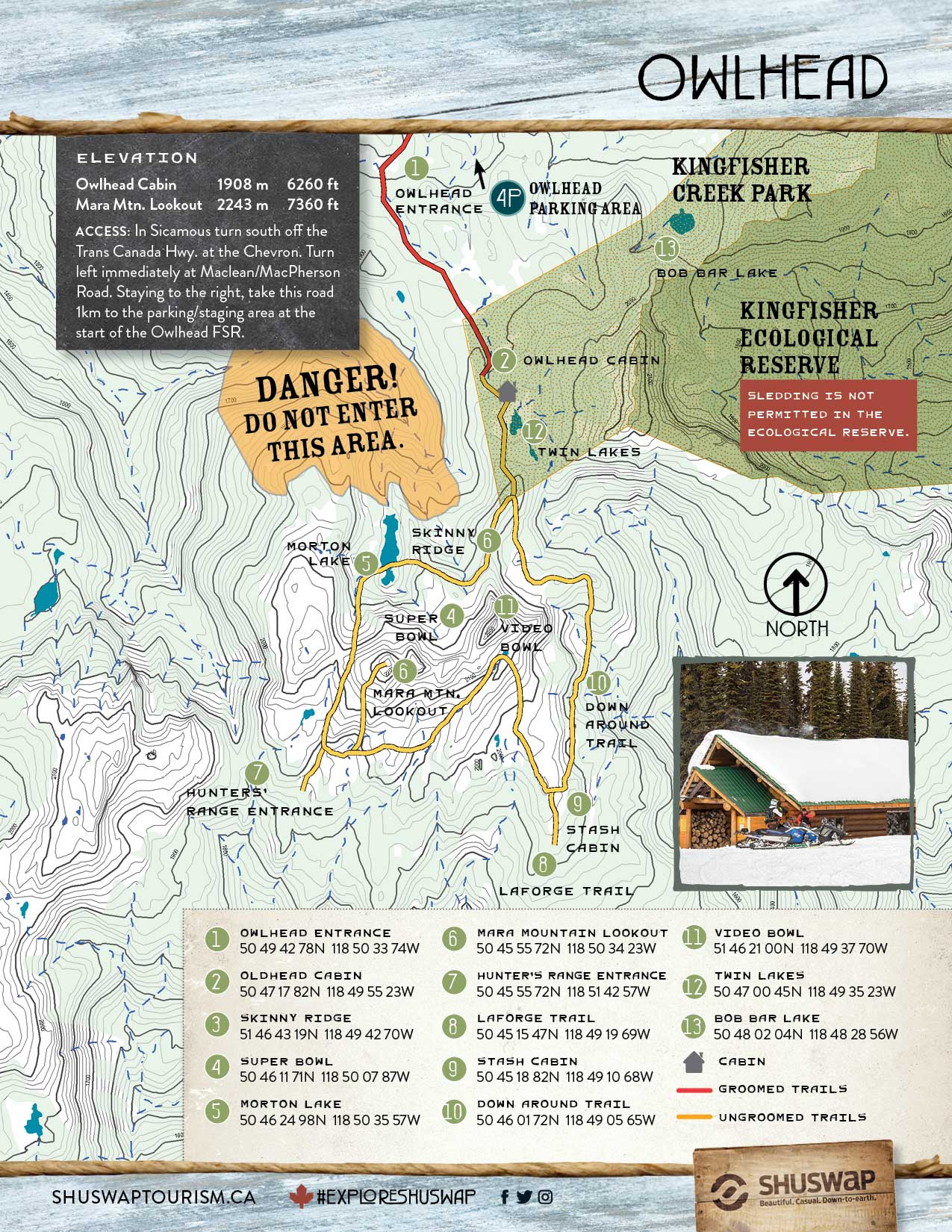 OWLHEAD Sled Sicamous